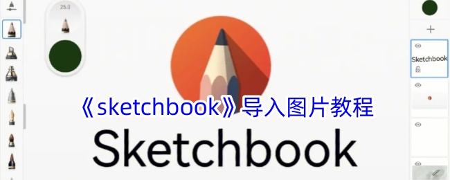 《sketchbook》导入图片教程