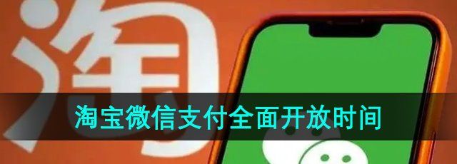 《淘宝》2024年微信支付全面开放时间详解