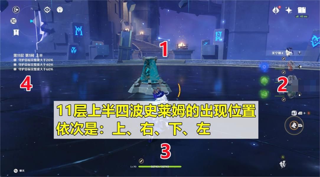 原神4.3深渊水形幻人怎么打？4.3深渊12层水形幻人打法阵容攻略图片2