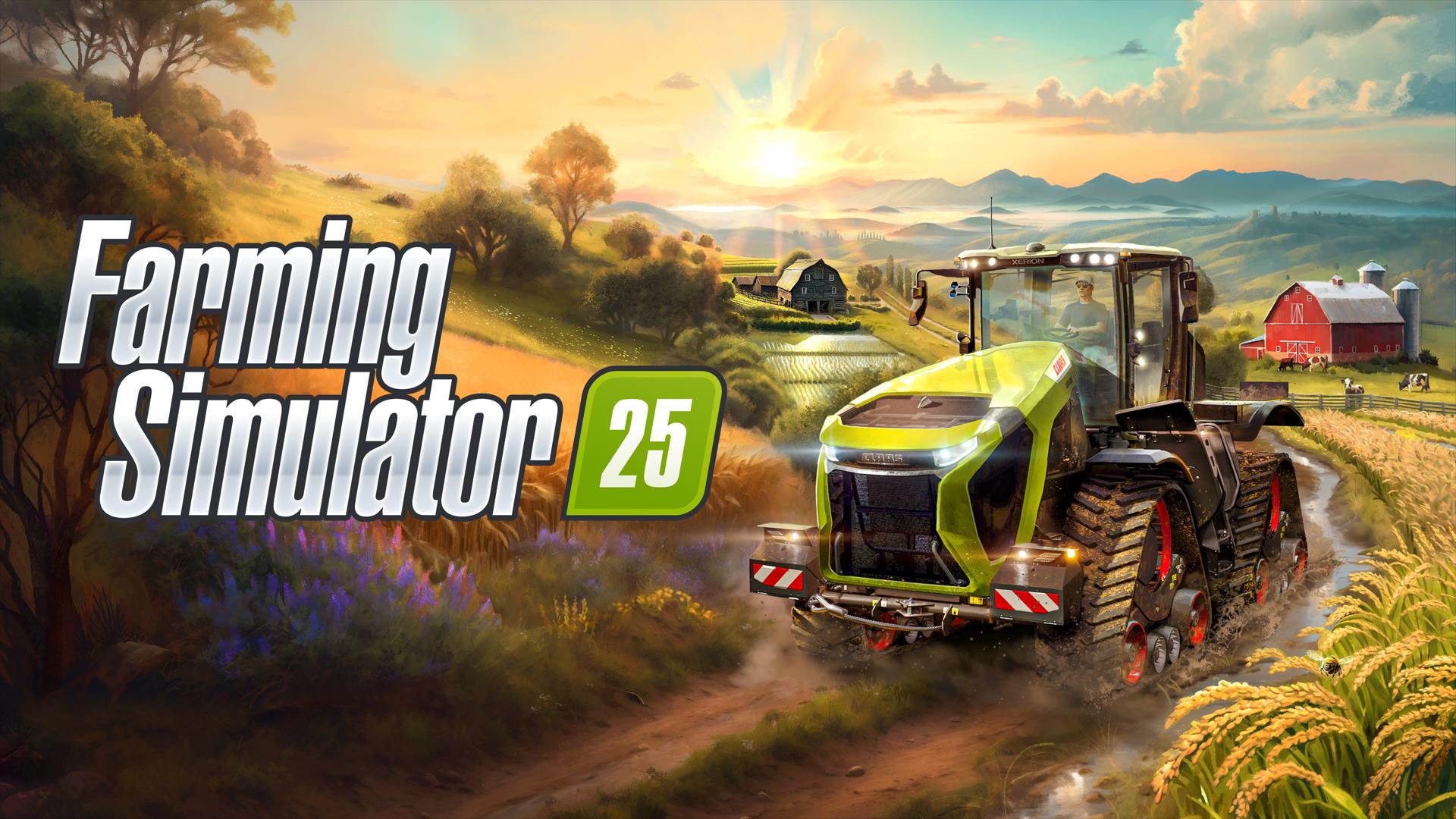 《Farming Simulator 25（模拟农场25）》最新资讯公开：现已发布新农作物大米和豌豆的宣传片！