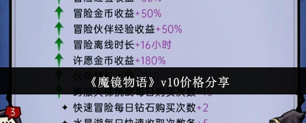 《魔镜物语》v10价格分享