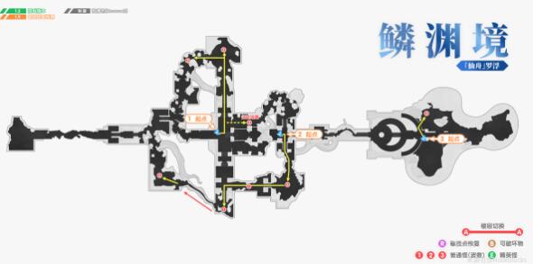 崩坏星穹铁道丹鼎司鳞渊境锄地路线