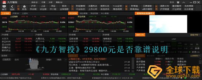 《九方智投》29800元是否靠谱说明
