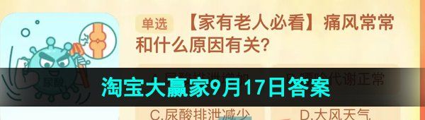 《淘宝》盛夏光年季每日一猜2023年9月17日答案