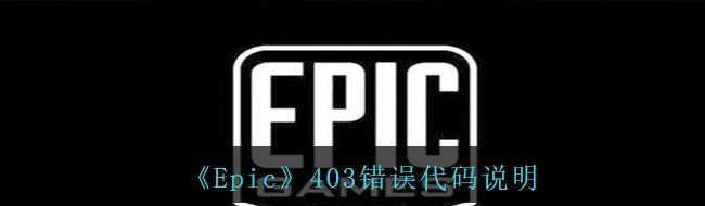 《Epic》403错误代码说明