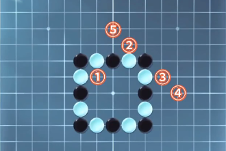 《逆水寒手游》五子棋残局三十一攻略